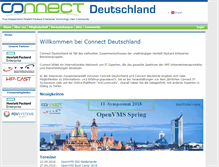 Tablet Screenshot of connect-community.de